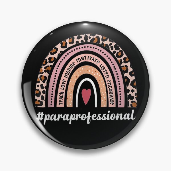 Item preview, Paraprofessional Life Leopard Rainbow Teacher Back To School designed and sold by sharpbell.