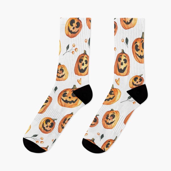 Item preview, Halloween Happy Pumpkin Pattern   designed and sold by Vic Torys ☆.