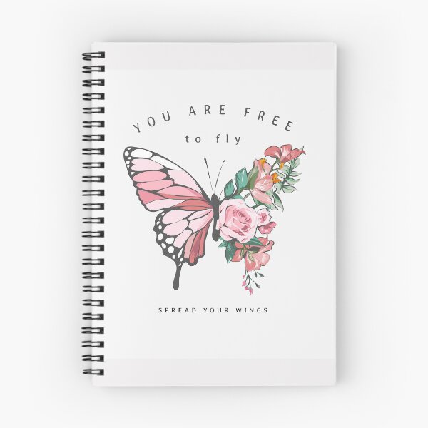 Item preview, Free to fly illustrated butterfly designed and sold by Programais.