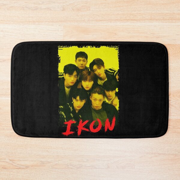 Item preview, iKON Kpop Group Members Yellow Korean Kpop RGB Color Design designed and sold by Piosenka Art.