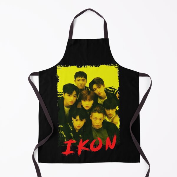 Item preview, iKON Kpop Group Members Yellow Korean Kpop RGB Color Design designed and sold by Piosenka Art.