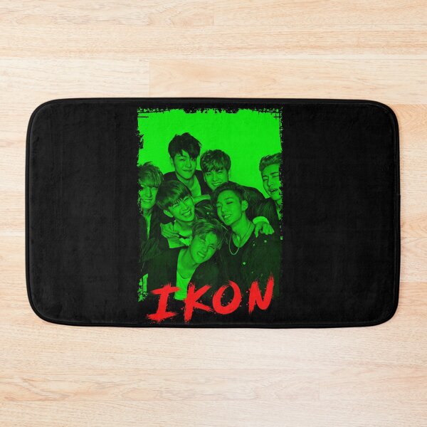 Item preview, iKON Kpop Group Members Green Korean Kpop RGB Color Design designed and sold by Piosenka Art.