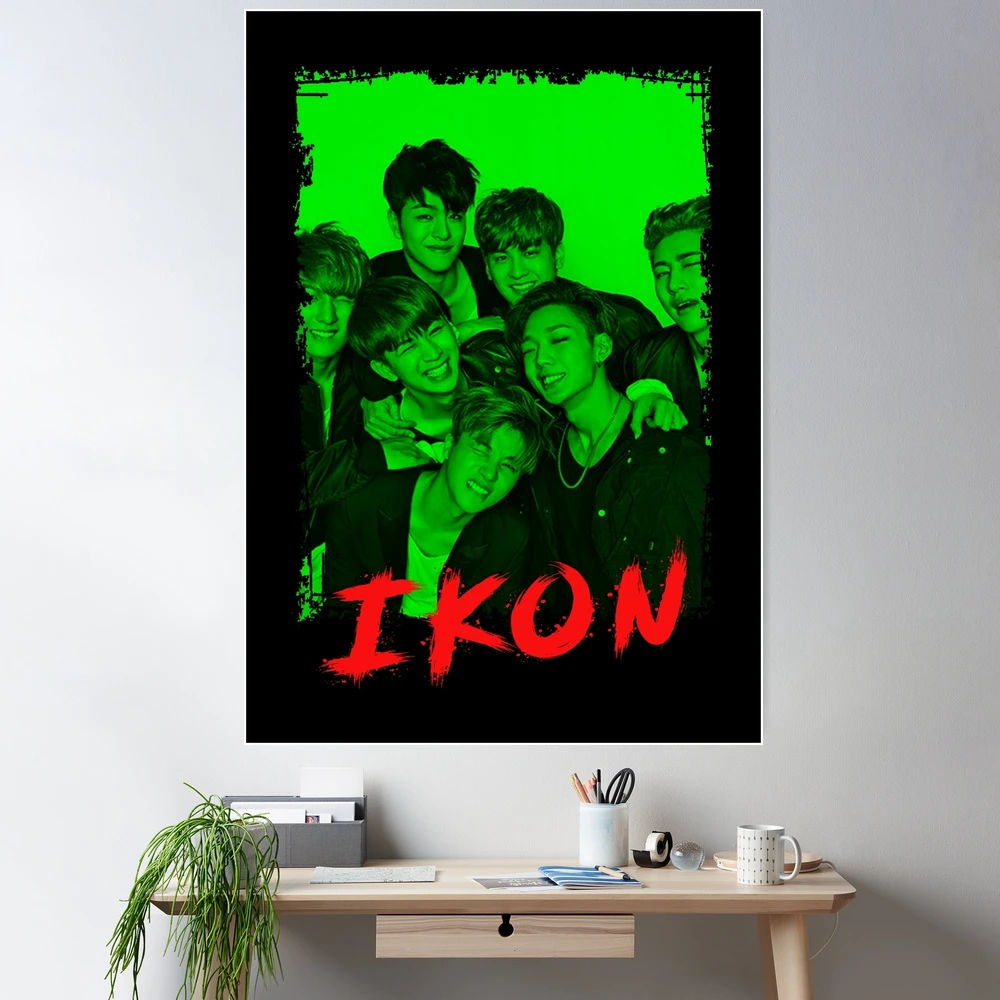 K-POP/アジア iKON - iKON FANMEETING RE-KONNECT KOLORFUL DVD iKON Kpop Group Members Green Korean Kpop RGB Color Design