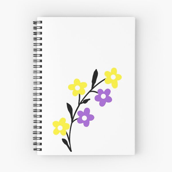 Item preview, Subtle Nonbinary Pride Flowers. Nonbinary flowers 2 designed and sold by tiredandbored.