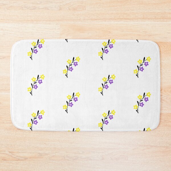 Item preview, Subtle Nonbinary Pride Flowers. Nonbinary flowers 2 designed and sold by tiredandbored.