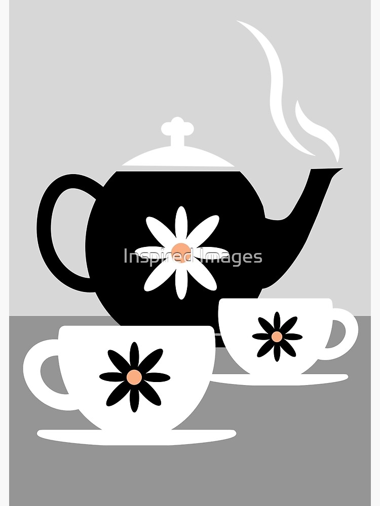 "Tea For Two Kitchen " Poster for Sale by ImageMonkey Redbubble