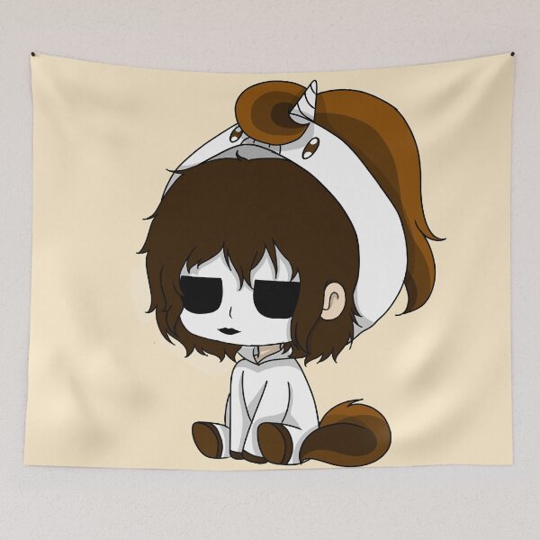 Item preview, creepypasta unicorn (masky) designed and sold by EveryCuteThings.