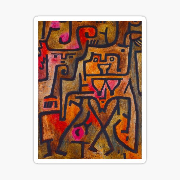 Artikel-Vorschau von PAUL KLEE Die Waldhexen 1938 Original HD Kunstdruck Paul Klee Beliebte Original High Definition, designt und verkauft von gologodesigns.