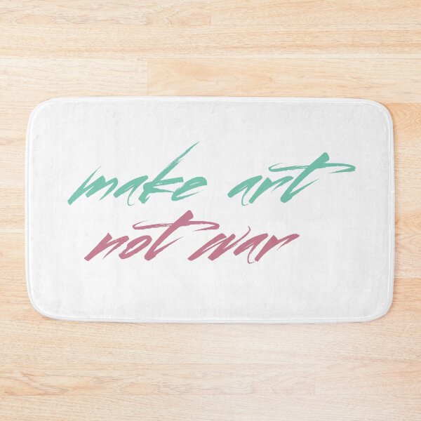 Item preview, Make art not war - bubblegum designed and sold by annaguerrawords.