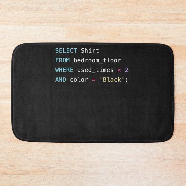 Item preview, Funny SQL Query Select Shirt designed and sold by SoniaSoto.