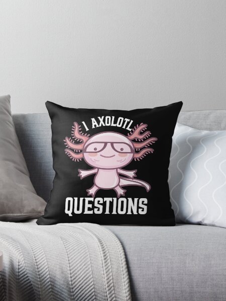 Vista previa del artículo con la obra « Yo preguntas de axolotl», diseñado y vendido por plussorn.