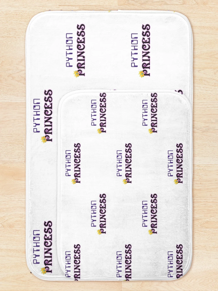 Thumbnail 5 of 6, Bath Mat, Python Princess. designed and sold by Westorm.