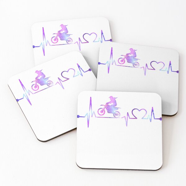 Artikelvorschau, MOTOCROSS HEARTBEAT GALAXY, MOTOCROSS HEARTBEAT, MOTOCROSS GALAXY entworfen und verkauft von tinydreams10.