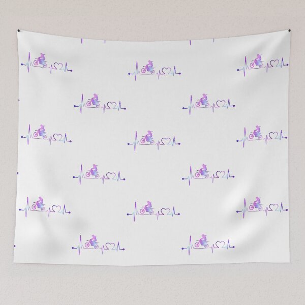 Item preview, MOTOCROSS HEARTBEAT GALAXY, MOTOCROSS HEARTBEAT, MOTOCROSS GALAXY designed and sold by tinydreams10.