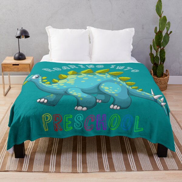 Item preview, Roaring Into Preschool Cute Light Blue Dinosaur Back to school design designed and sold by Olhado.