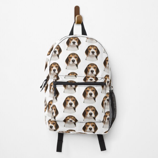 Item preview, adorable beagle sticker dog head designed and sold by Golden-place.