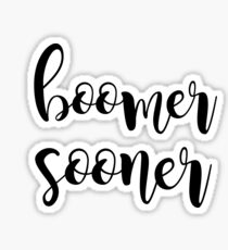 boomer sooner Sticker