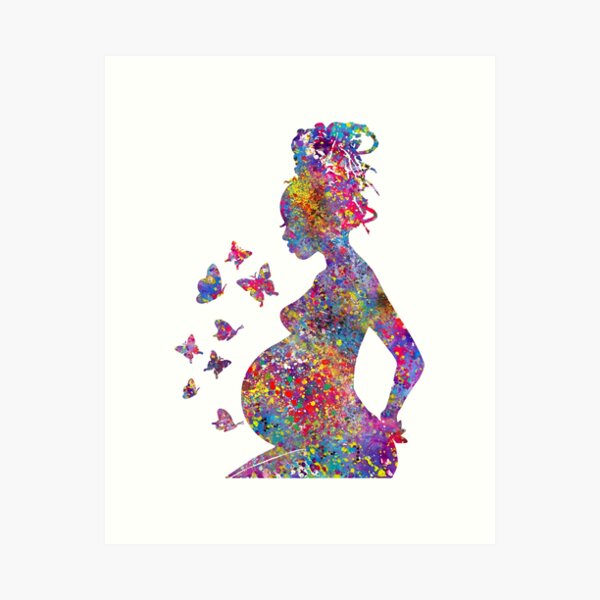 Photo & Art Print Motherhood, maternity, babies and pregnant women logos,  collection of fine, hand