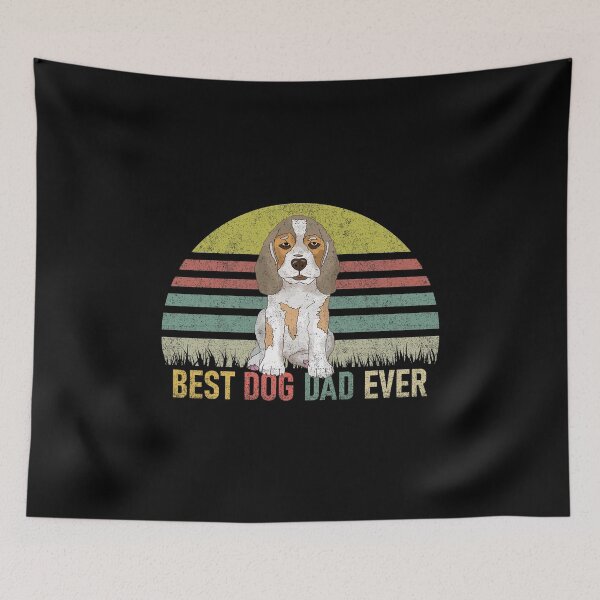 Artikelvorschau, Vintage Best Beagle Dog Papa aller Zeiten Vatertagsgeschenk entworfen und verkauft von Shariss.