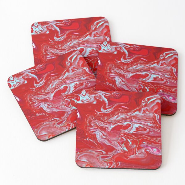 Item preview, Red Fine Art Luxury Marble Design designed and sold by Piper-Deals.