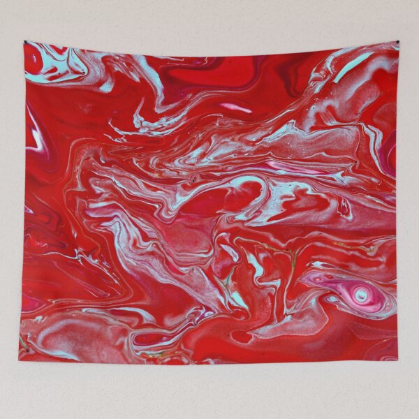 Item preview, Diseño de mármol de lujo de bellas artes rojo designed and sold by Piper-Deals.