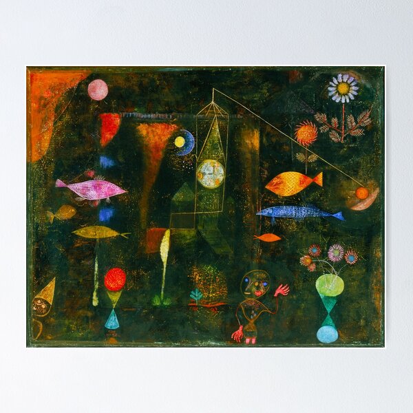 Item preview, PAUL KLEE HD - Fish Magic 1925  designed and sold by gologodesigns.