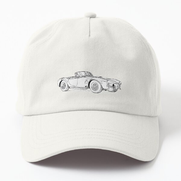 Shelby Cobra Wireframe Dad Hat
