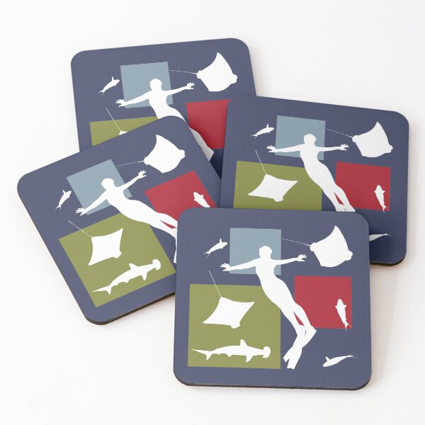 Item preview, Freediving Girl Exploring the Ocean World Marine Lives designed and sold by Arkneer.