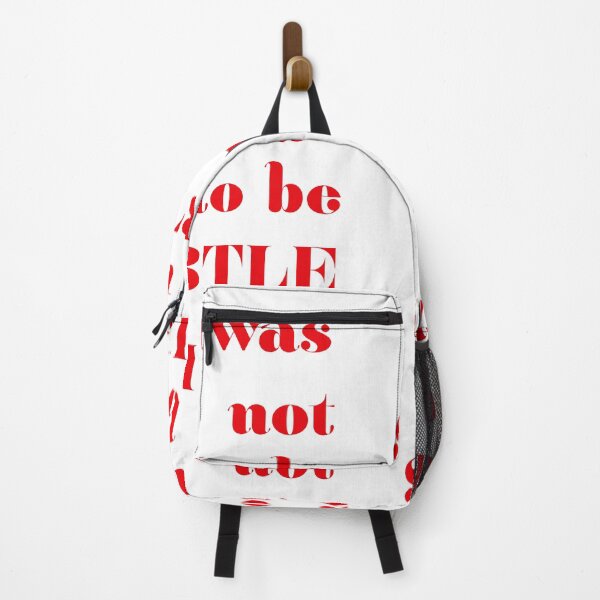 Item preview, I Was Not Made To Be Subtle designed and sold by Unish.