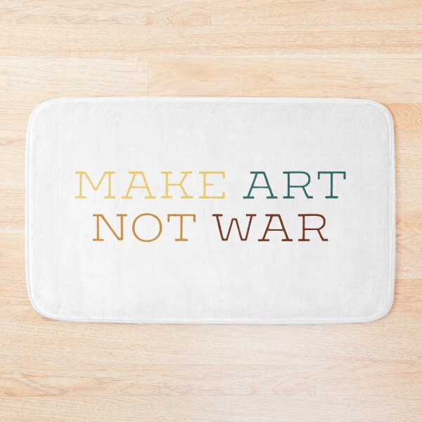 Item preview, Make art not war - type designed and sold by annaguerrawords.