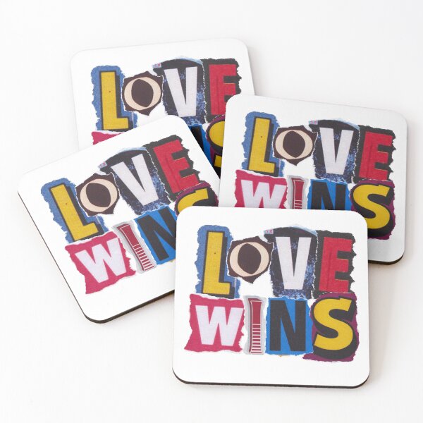 Item preview, Love wins designed and sold by PrettyRansom.
