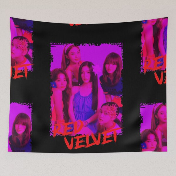 Item preview, Red Velvet Kpop Group Members Purple Korean Kpop RGB Color Design designed and sold by Piosenka Art.