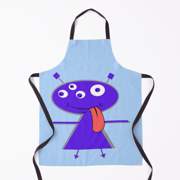 Item preview, Silly Blue 4eyed Martian #Back to School 2021 designed and sold by GeoTeasters.