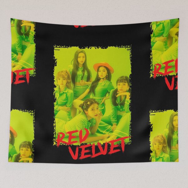 Item preview, Red Velvet Kpop Group Members Yellow Korean Kpop RGB Color Design designed and sold by Piosenka Art.