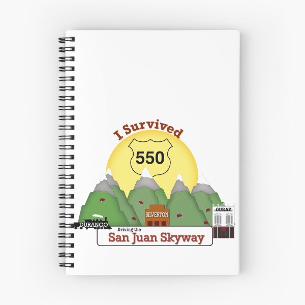 Item preview, I Survived HWY 550 Durango, Silverton, Ouray designed and sold by MMc Buck.