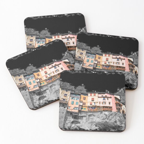 Item preview, French suspended village of Pont en Royans on cliff oil designed and sold by Grégory DUBUS.
