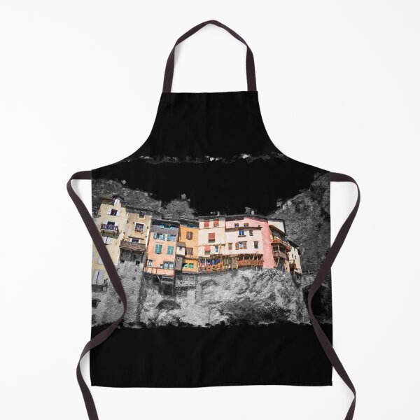 Item preview, French suspended village of Pont en Royans on cliff oil designed and sold by Grégory DUBUS.