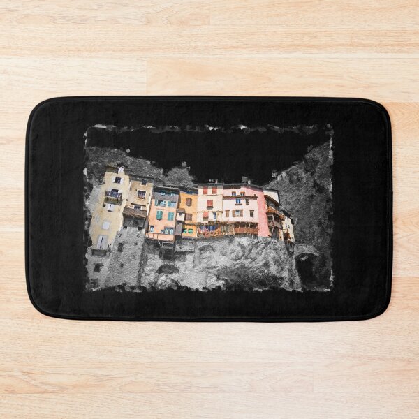 Item preview, French suspended village of Pont en Royans on cliff oil designed and sold by Grégory DUBUS.