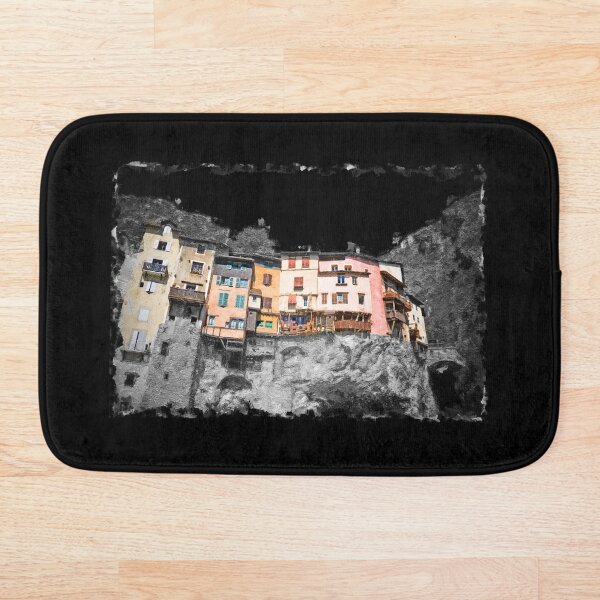 Item preview, French suspended village of Pont en Royans on cliff oil designed and sold by Grégory DUBUS.