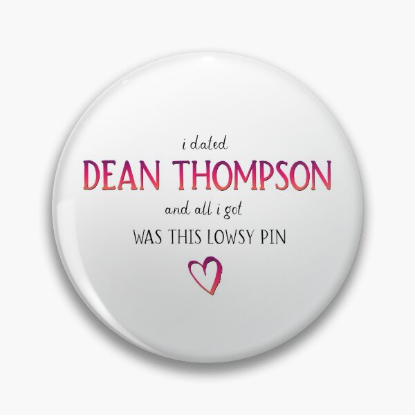 Item preview, Dean Thompson Pin designed and sold by chellys.