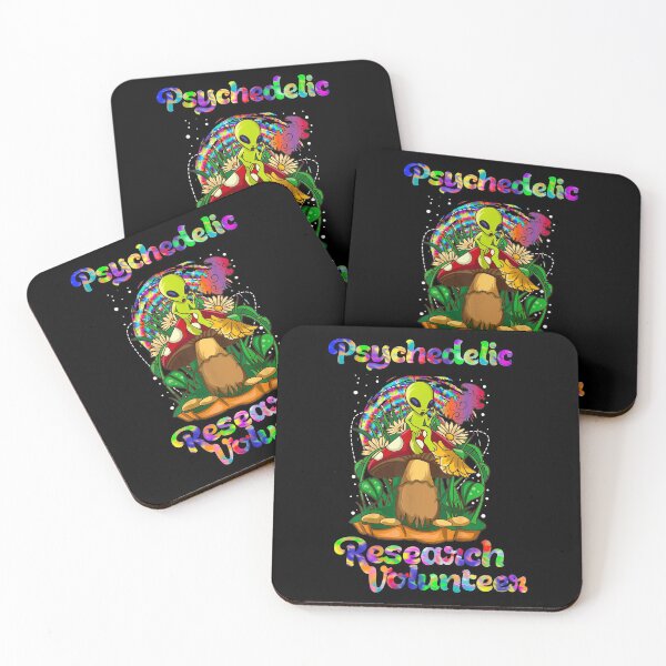 Item preview, Psychedelic research volunteer Alien- psychedelic alien designed and sold by Designs Of all kinds.