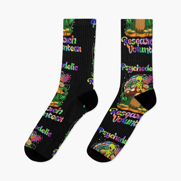 Item preview, Psychedelic research volunteer Alien- psychedelic alien designed and sold by Designs Of all kinds.