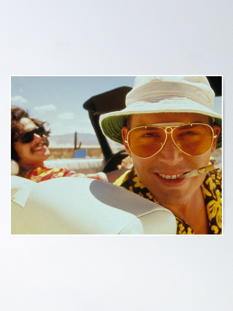 Hunter S. Thompson in Mexico, 1974 — Limited Edition Print - Al Satterwhite  | Iconic Images