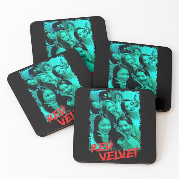 Item preview, Red Velvet Kpop Group Members Blue Korean Kpop RGB Color Design designed and sold by Piosenka Art.