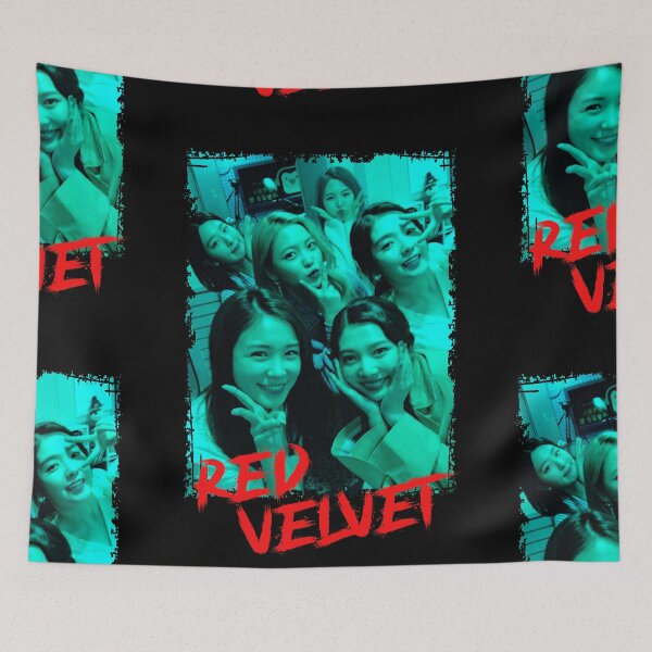 Item preview, Red Velvet Kpop Group Members Blue Korean Kpop RGB Color Design designed and sold by Piosenka Art.