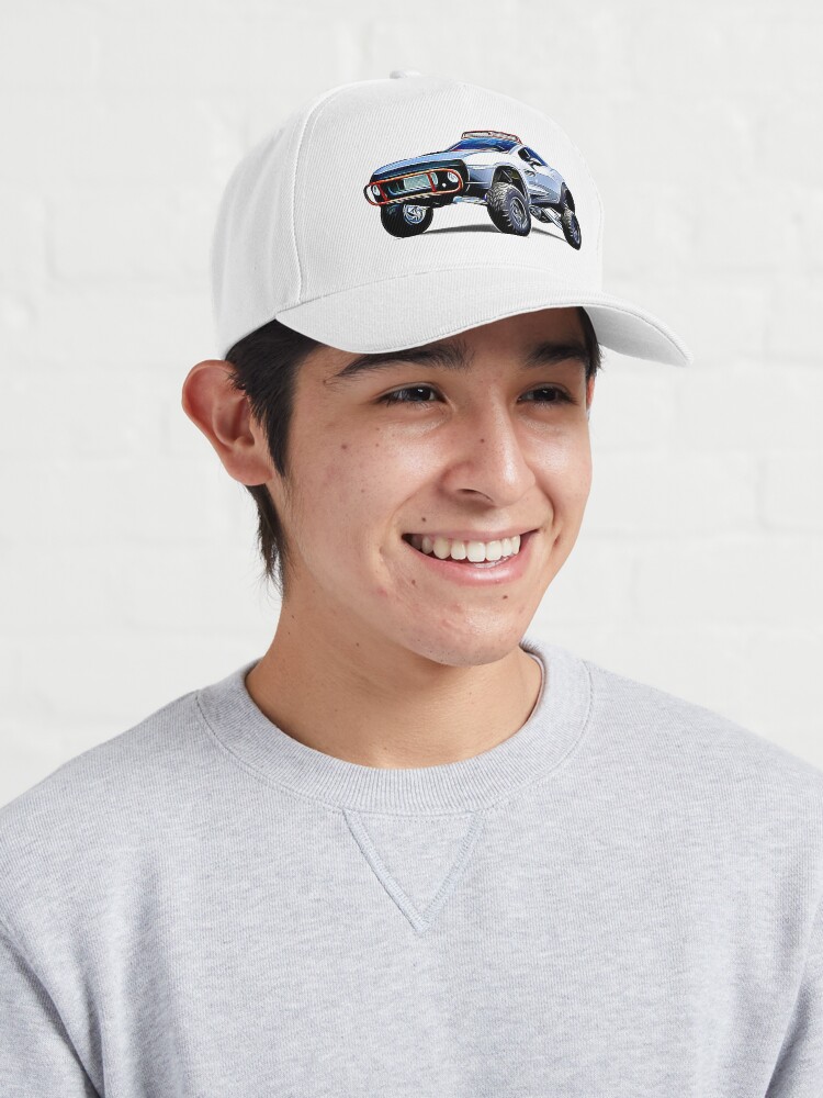 Rally Fighter Truck Cartoon Cap for Sale by Auto-Prints