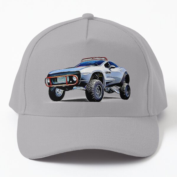 Rally Fighter Truck Cartoon Cap for Sale by Auto-Prints