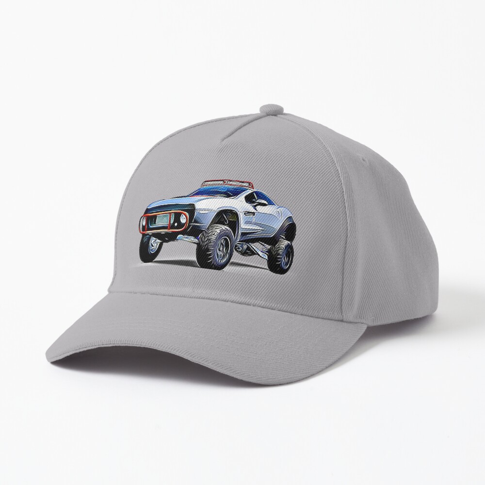 Rally Fighter Truck Cartoon Cap for Sale by Auto-Prints