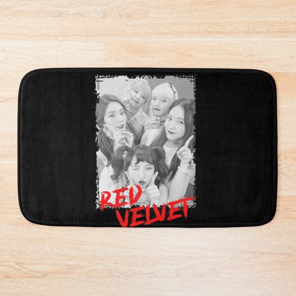 Item preview, Red Velvet Kpop Group Members black and white Korean Kpop RGB Color Design designed and sold by Piosenka Art.