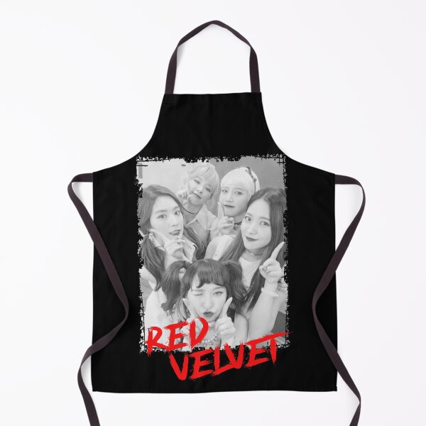 Item preview, Red Velvet Kpop Group Members black and white Korean Kpop RGB Color Design designed and sold by Piosenka Art.